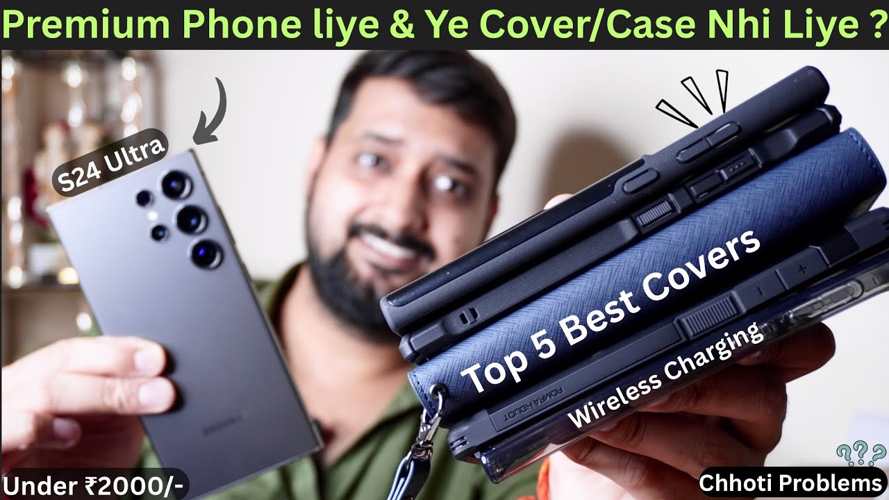 Best Cover For Samsung S24 Ultra India | Must Watch Before Buy Any Cover/Cases | Under 2000