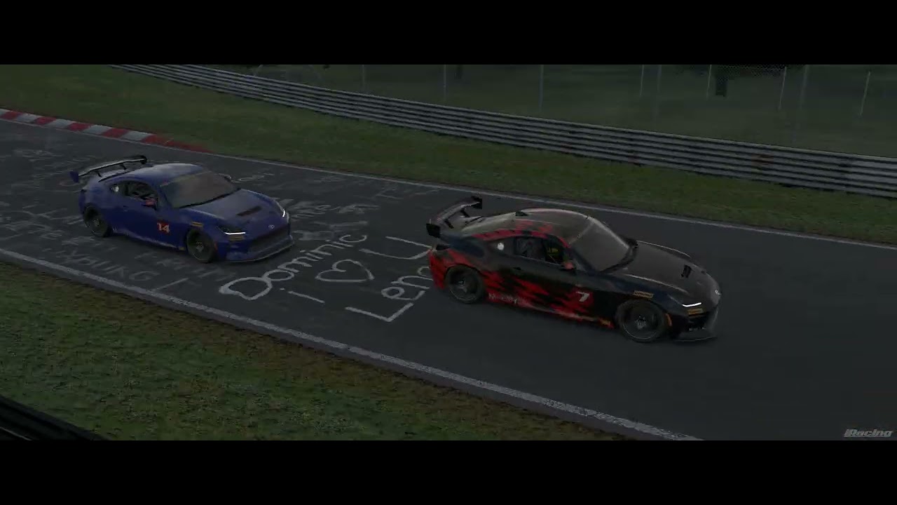 iRacing  Motorsport Simulator - Toyota GR86 Cup by SIMAGIC on Nürburgring Nordschleife - 3 laps.
