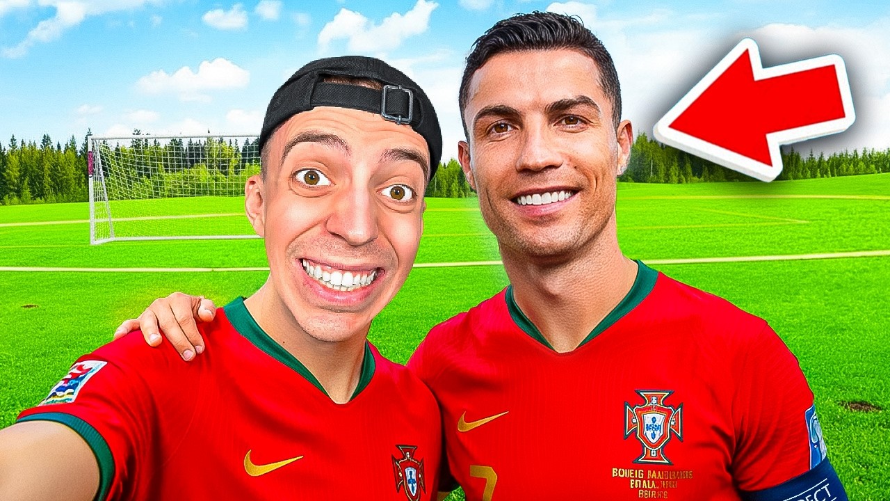 ICH TREFFE CRISTIANO RONALDO! 😳