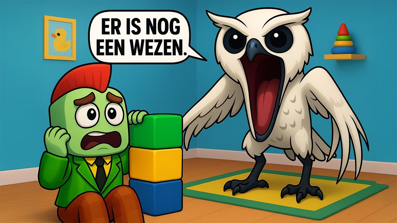 99 Nachten In Het Bos, Maar De Uil Kan Praten... In Roblox!
