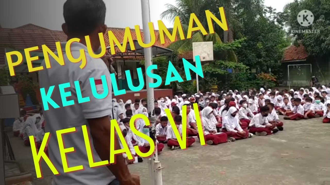 Detik-detik Pengumuman Kelulusan Kelas 6 SDN Kota Baru 9 Kota Bekasi 100% Lulus th. 2022