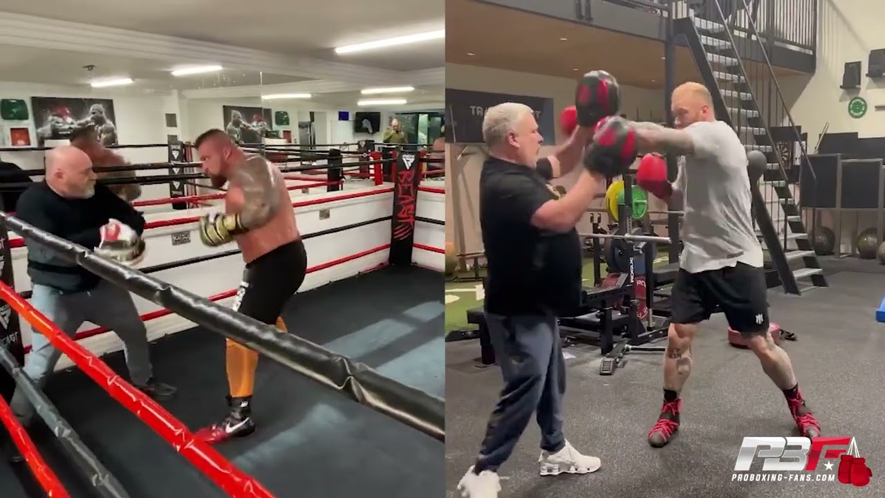 EDDIE HALL VS THOR BJORNSSON SIDE-BY-SIDE TRAINING FOOTAGE COMPARISON - WHO WINS?