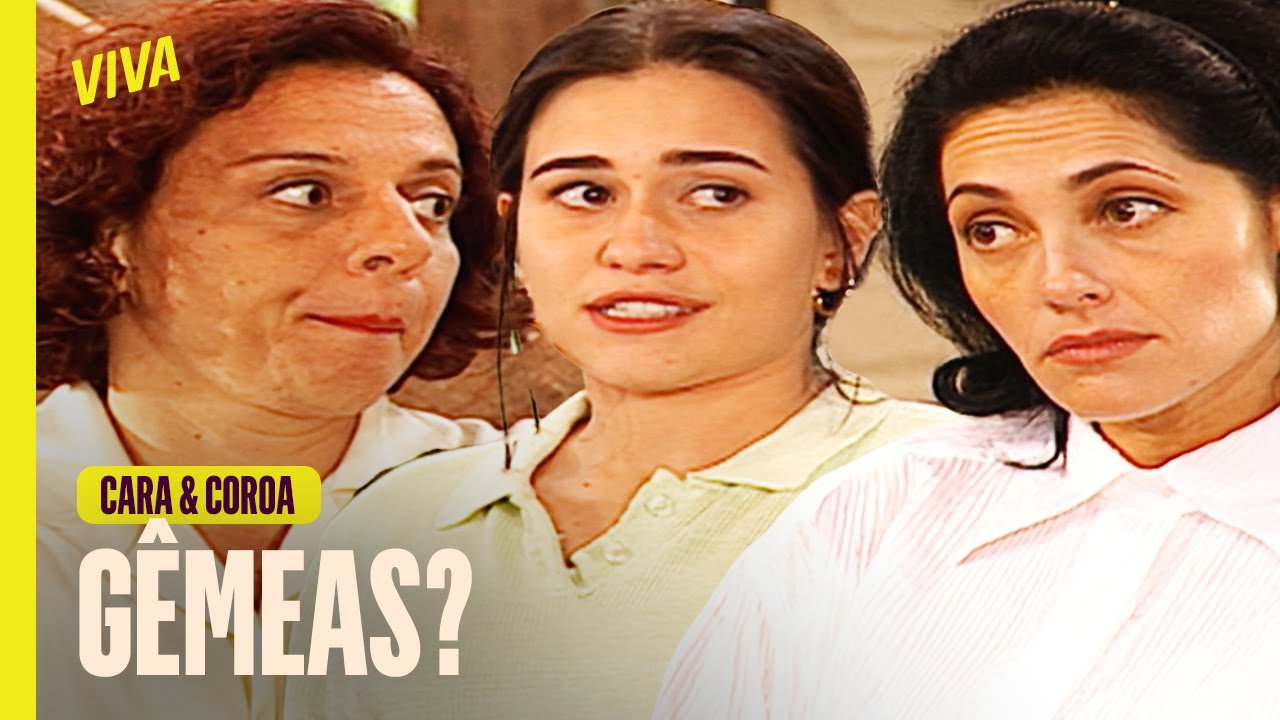 GÊMEAS? NATÁLIA DIZ QUE VIVI E FERNANDA SÃO IRMÃS | CARA E COROA | CAPÍTULO 137 | VIVA