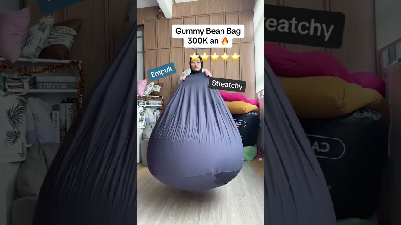 Mau pilih yang mana? Semuanya nyaman 🔥 seperti di pelukan ayang heheh. #beanbag #rebahan #empuk
