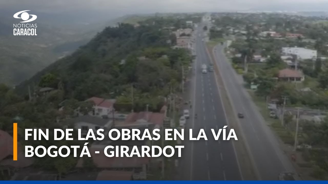 Vía Bogotá - Girardot: este sábado 12 de abril finaliza la construcción del tercer carril