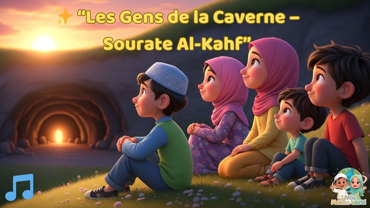 Les Gens de la Caverne (Sourate Al-Kahf) 🕋 | Chanson Islamique pour enfants