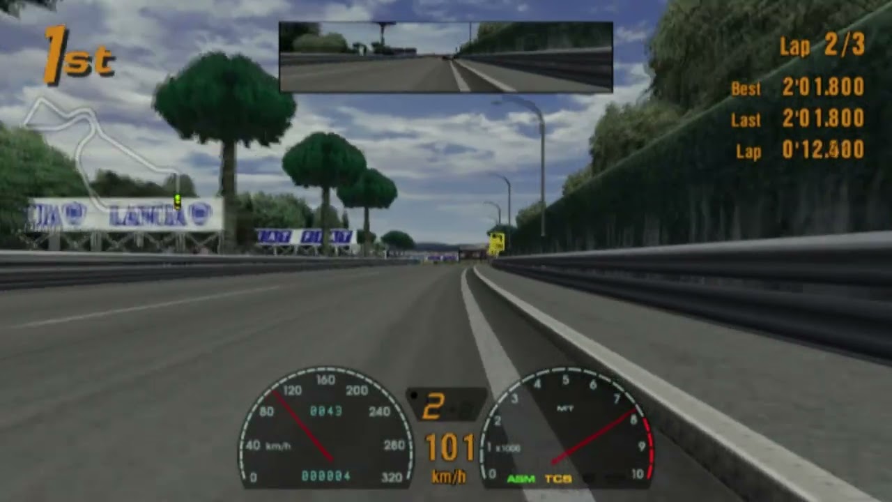 Gran Turismo 3 - Race 028 - Rome Circuit - Backward - 3 Laps