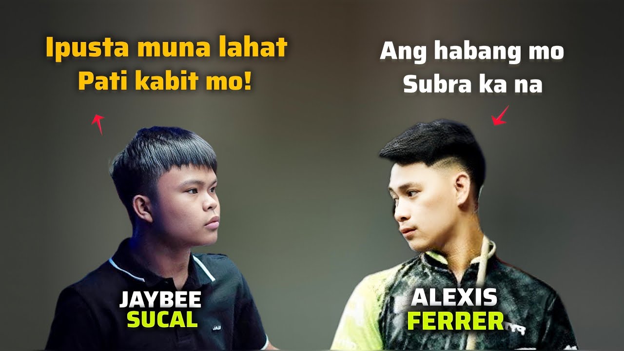 Jaybee Sucal 9-10 Handicap 🆚 Alexis Ferrer | Full Highlights
