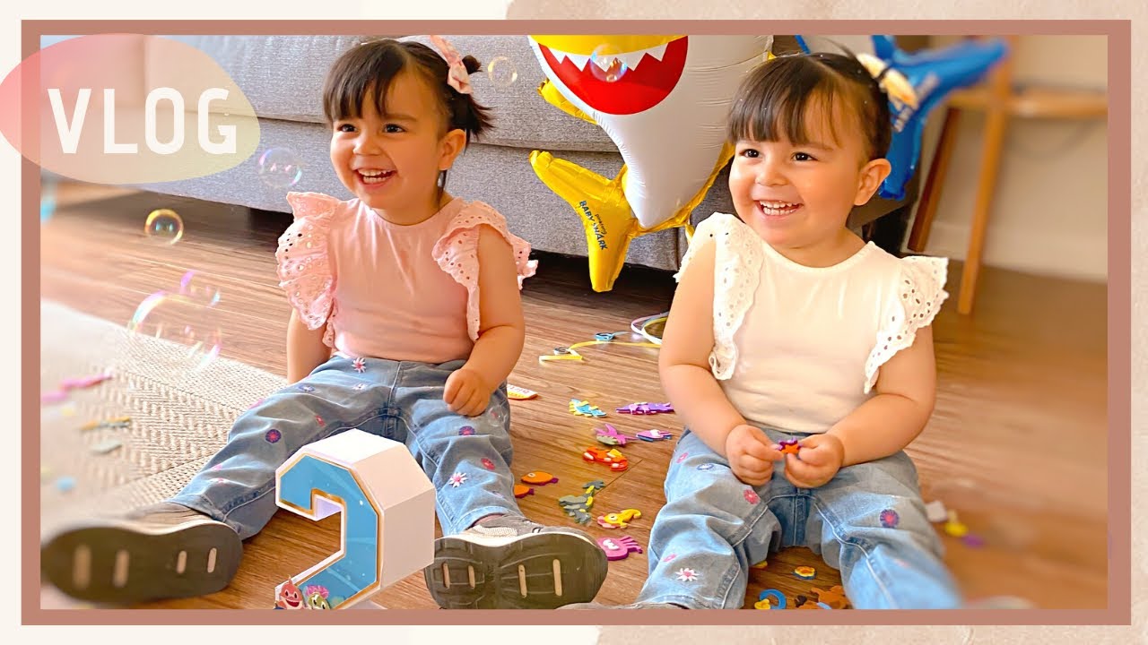 NUESTRAS GEMELAS CUMPLEN DOS AÑOS