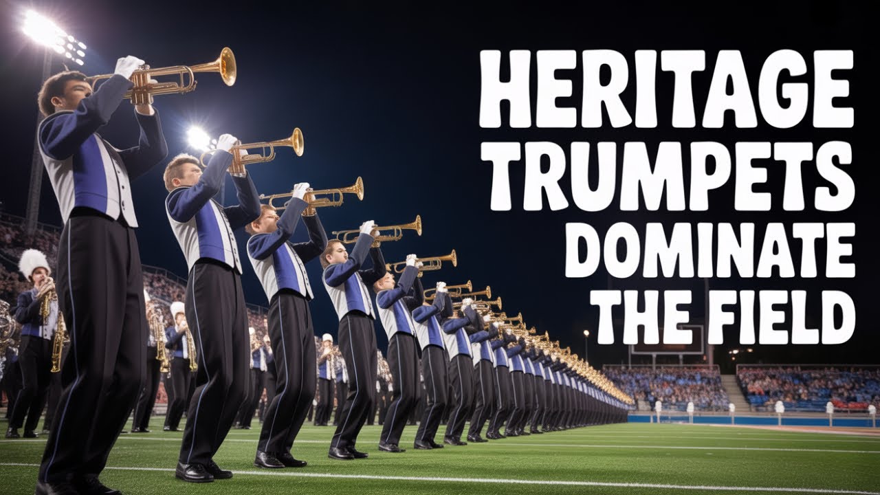 Heritage High 2025 show final performance — personal camera trumpet vs. Harlem High.