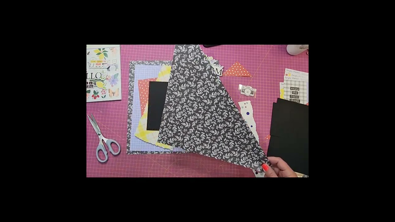 Single Page 12x12 Scrapbook Layout featuring Simple Stories The Little Things