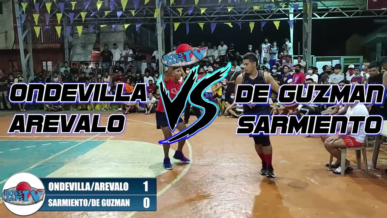 2V2 CHALLENGE ONDEVILLA AREVALO VS SARMIENTO DE GUZMAN 100K POT MONEY🏀💸💯🔥🤟✌️