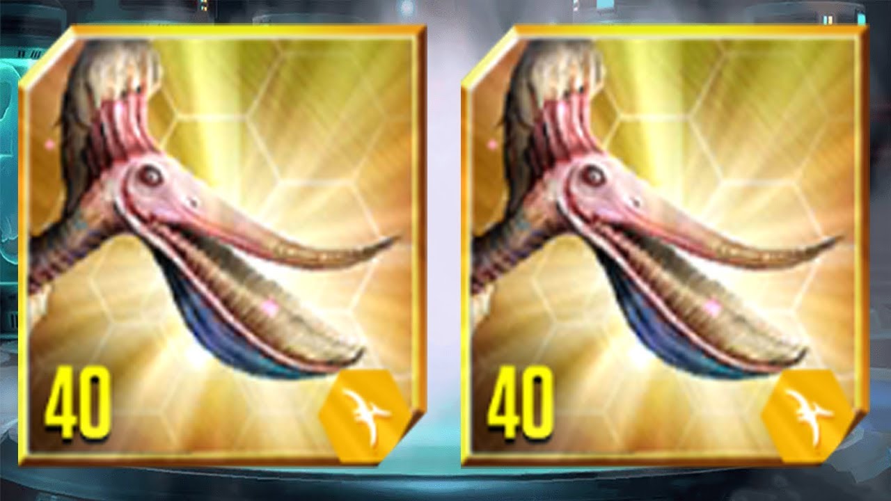 PTERODAUSTRO MAX LEVEL 40 - Jurassic World The Game