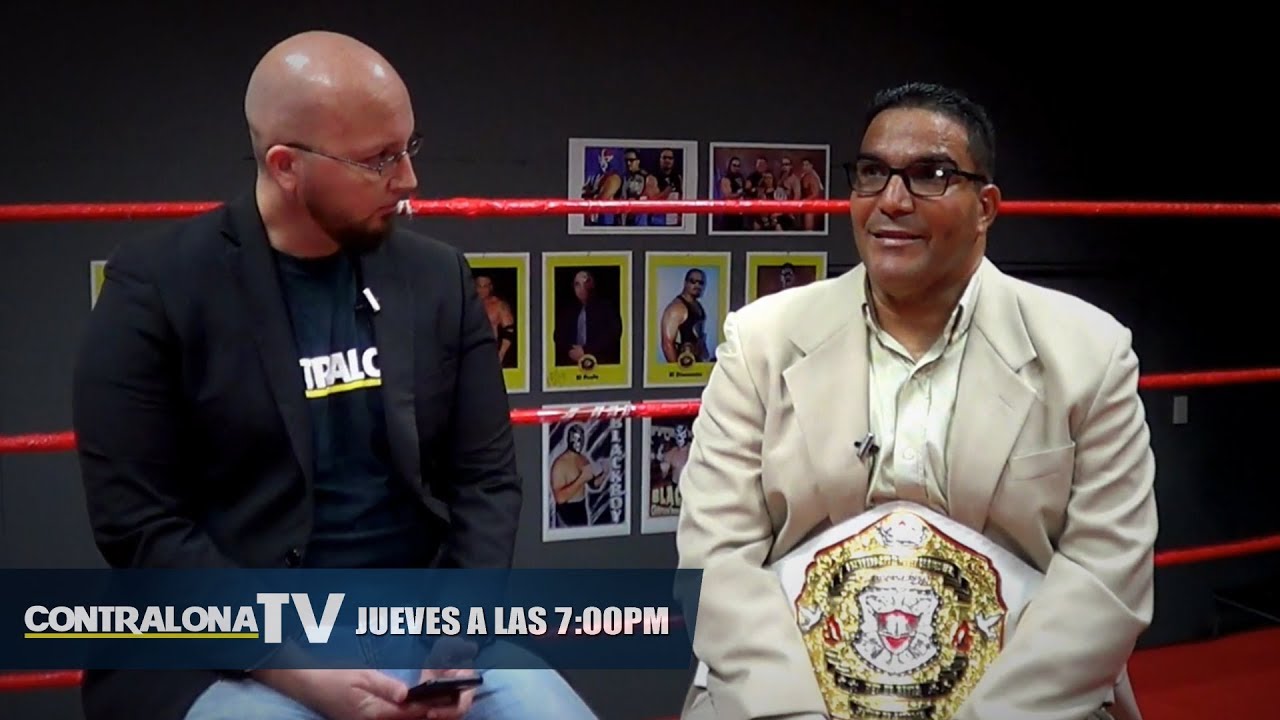 Black Boy/Diamante en ContralonaTV: "Entrar al circuito profesional de la lucha libre no era fácil"