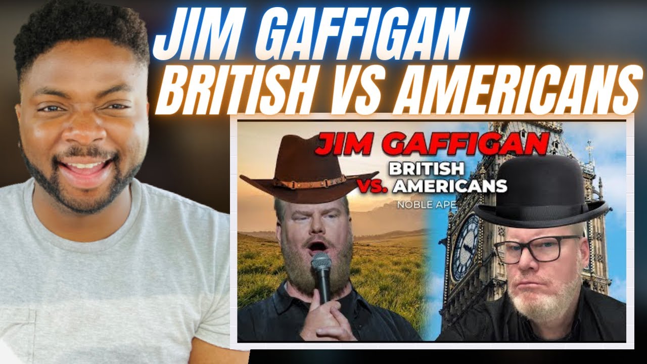 Brit Reacts To JIM GAFFIGAN - BRITISH VS AMERICANS!