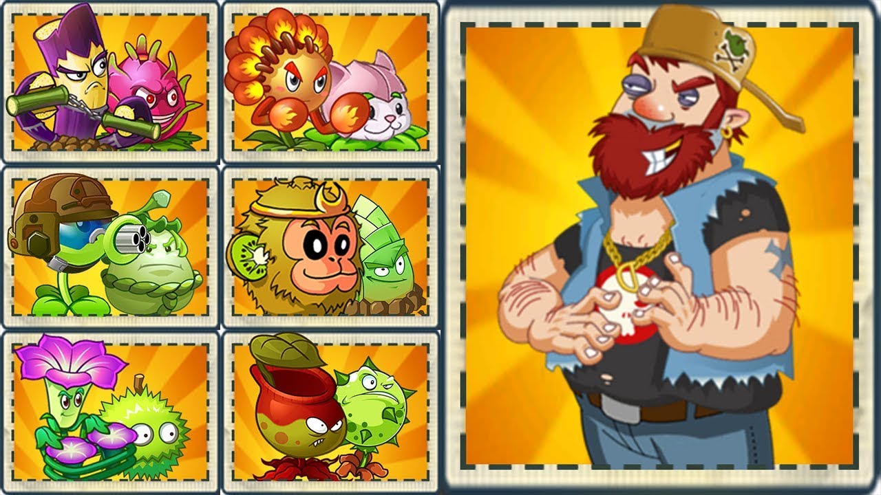 Plants vs Zombies 2 Chinese Version - Team Premium Plants Power Up vs Zombies 2!