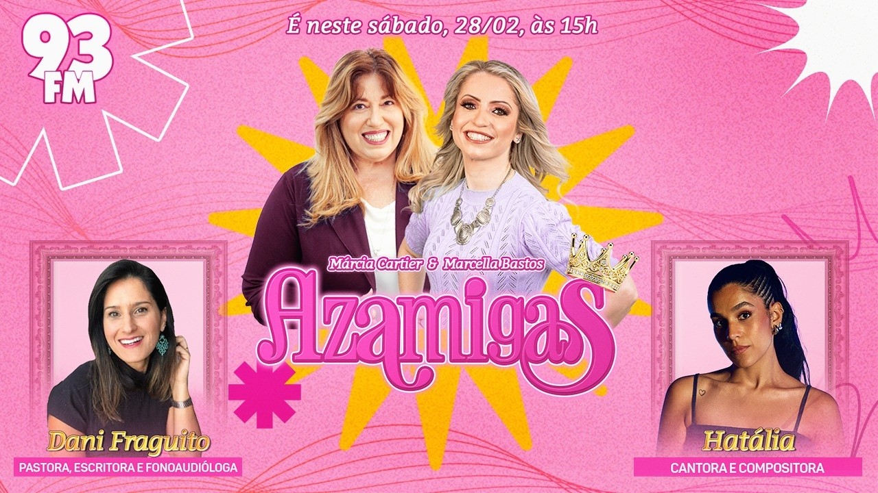 Azamigas recebem a Pastora Dani Fraguito e a Cantora Hatalia - 27/02/2026