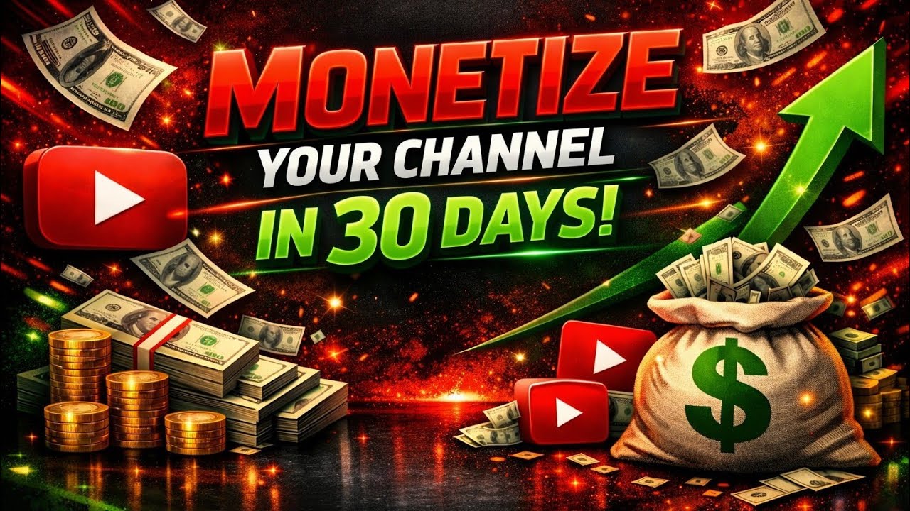 YouTube channel monetize Karne ka tarika sirf aur sirf 30 de mein