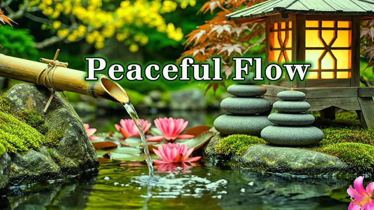 Peaceful Flow 🌿 Healing Piano with Calm Water Sounds for Relaxation & Focus | Pure Ambient Notes
