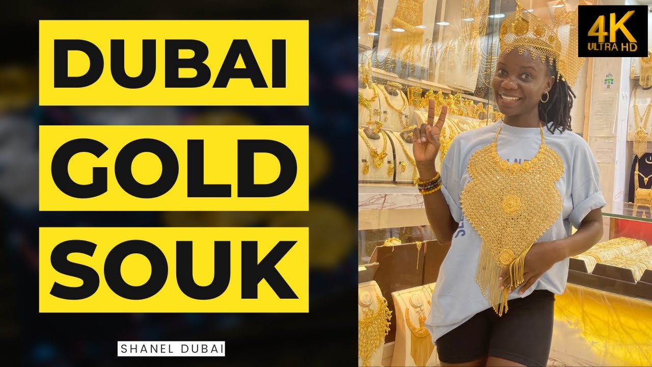[4K] Dubai Gold Souk | Dubai Gold Market | Gold Souk Dubai