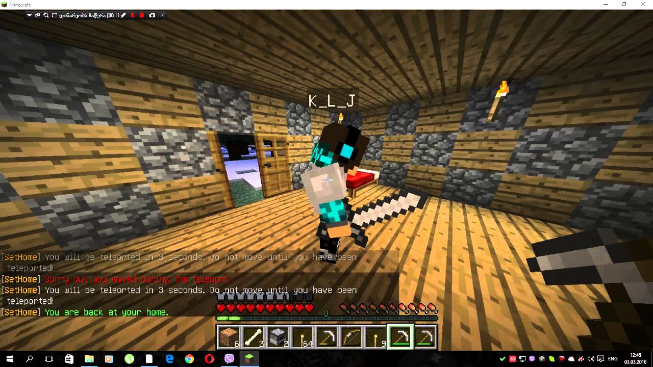 Minecraft Online ქართულად EpiZoDi 1