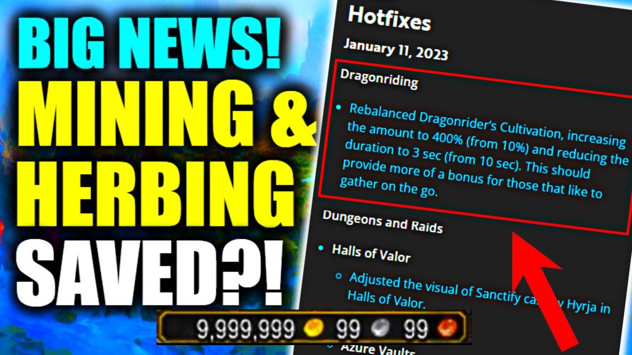 HUGE NEWS! +400% Dragonrider&rsquo;s Cultivation Buff! WoW Dragonflight Goldmaking | Gathering