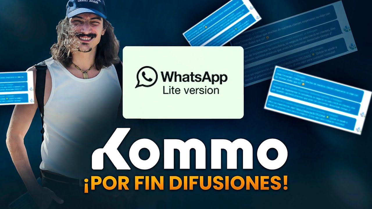 Difusiones con WhatsApp Lite en Kommo CRM - DESCIFRANDO EL SISTEMA