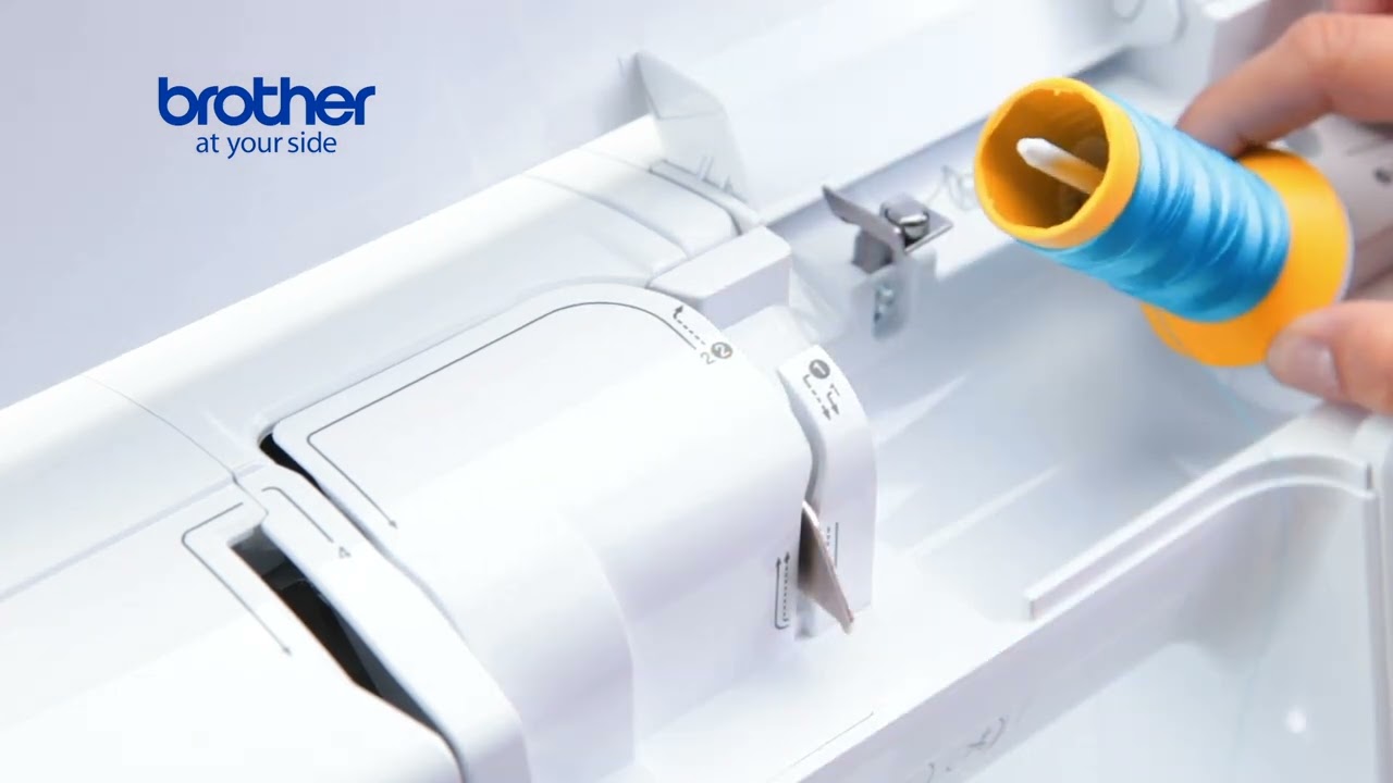 PE810L/BE815L: Como passar a linha superior
