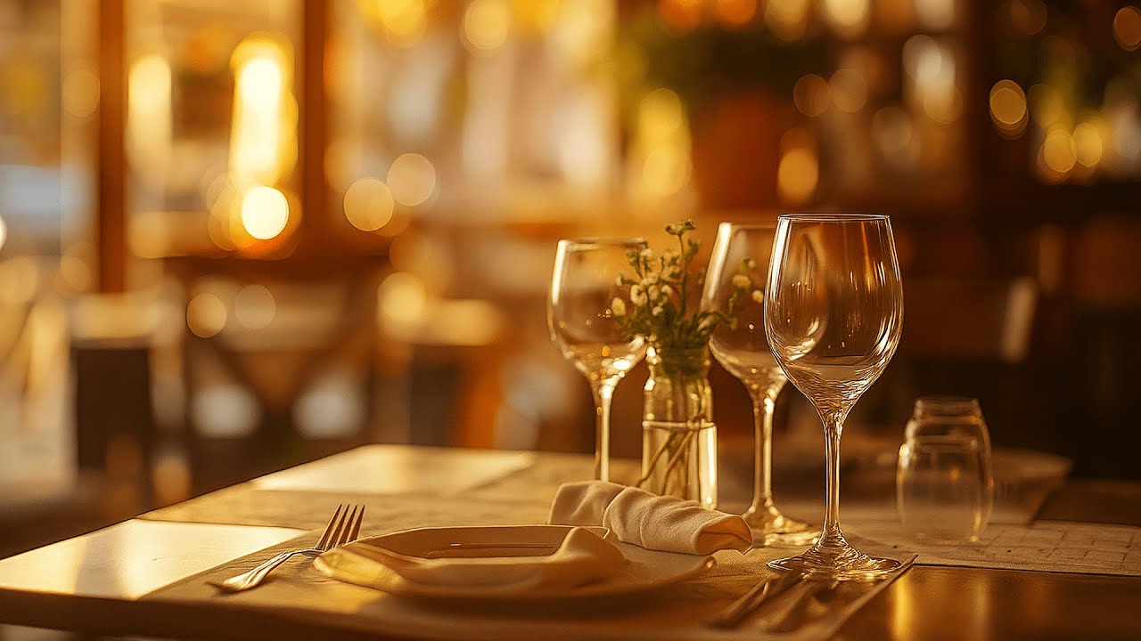Restaurant Pure Elegance 🍷 Smooth Jazz & Bossa Nova for Fine Dining and Relaxing Nights