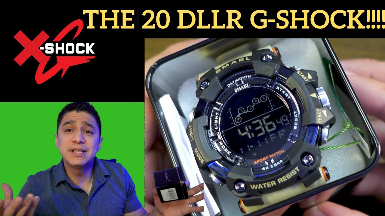 SMAEL 1802 The 20 dllr G shock !!