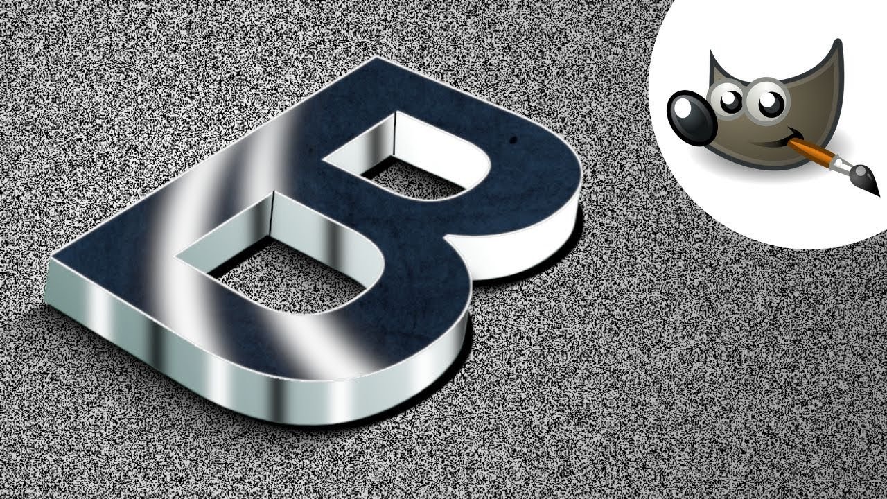 Gimp Tutorial 3d Logo Design