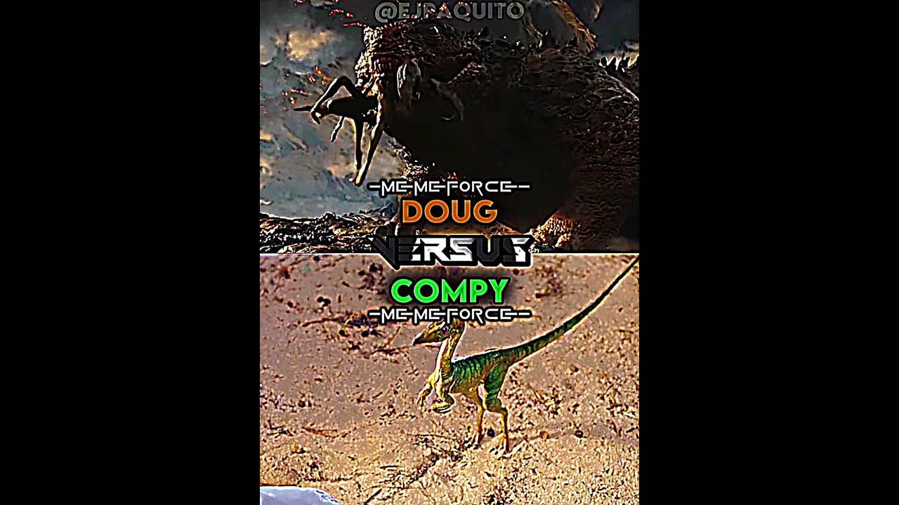 Titanus doug vs compy (memeforce) #short #jurassicpark #godzillaxkongthenewempire