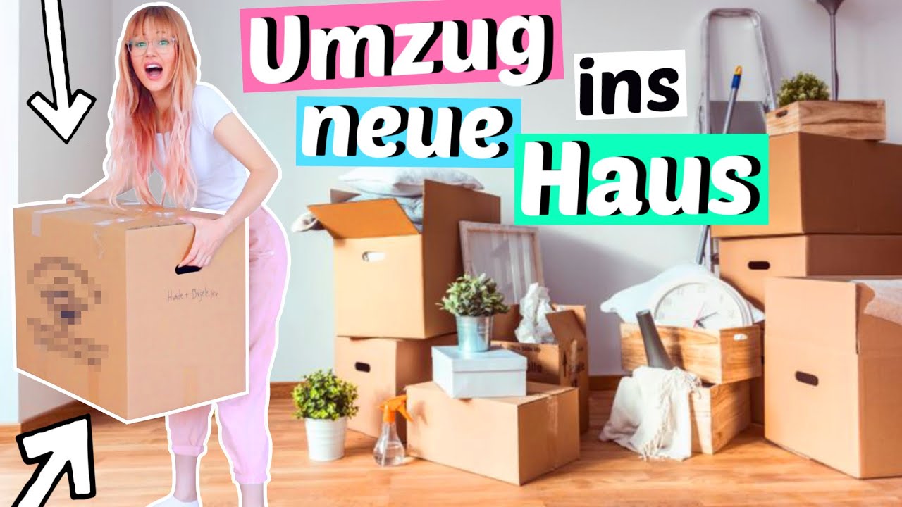 Heute ziehe ich in mein Traumhaus 🙊 Chaos Umzug | ViktoriaSarina