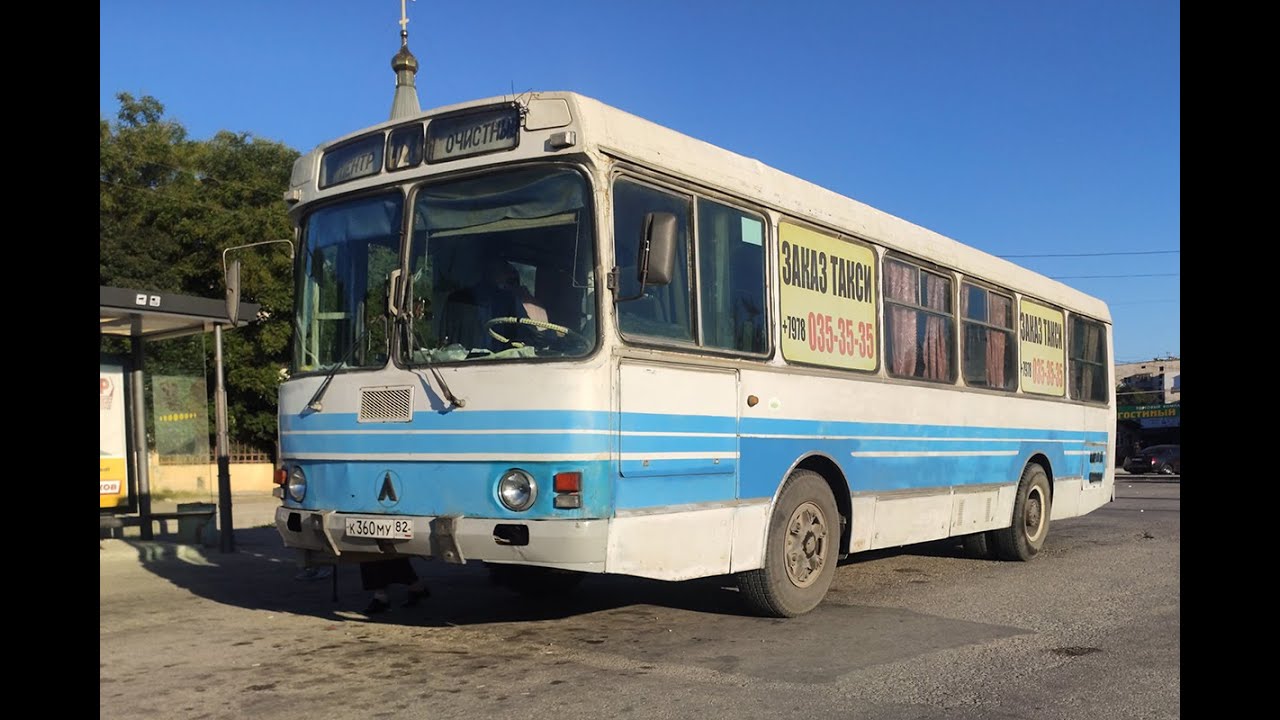 ЛАЗ 42021 К 360 МУ 82 Феодосия Маршрут №40