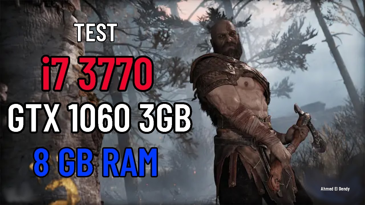 GTX 1060 3GB - i7 3770 - 8GB RAM Test in 10 Games