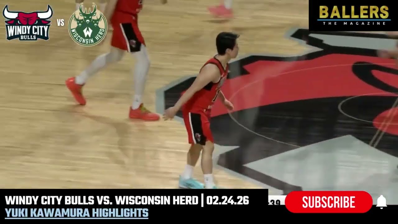 Yuki Kawamura vs. Wisconsin Herd | Windy City Bulls Highlights | NBA G League | 02.24.26