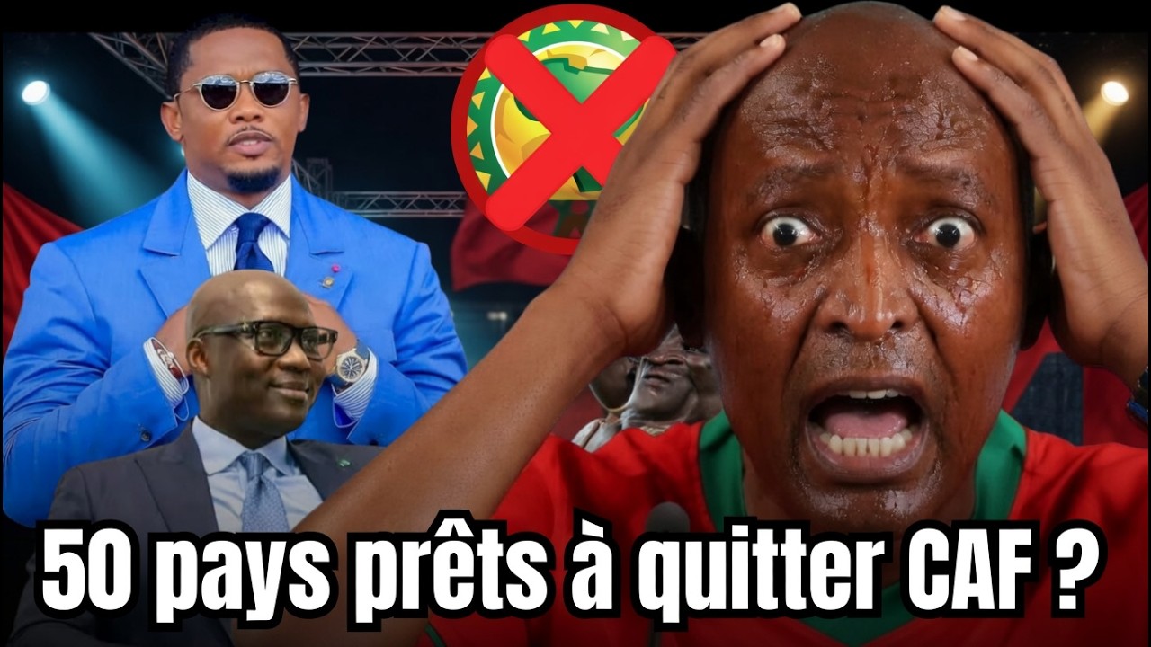 🚨 50 PAYS SUR LE POINT DE QUITTER LA CAF ! Motsepe en PANIQUE TOTALE apr&egrave;s le vol du S&eacute;n&eacute;gal