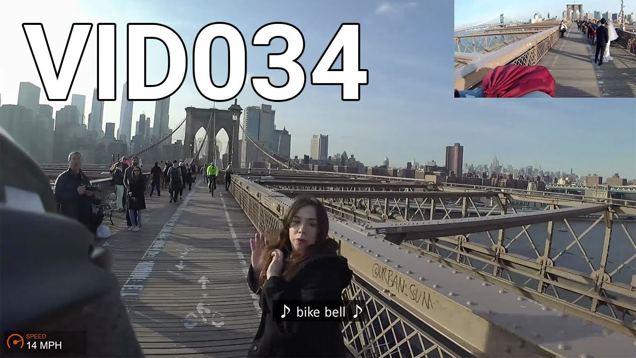 VID034 - Loud Car horn on a bicycle - Part 1