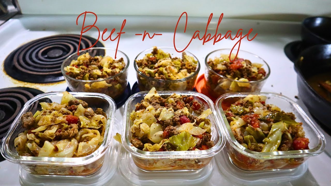 My FAVORITE Easy Prep Meal!! Beef and cabbage, ANY way you want it! #easydinnerrecipe