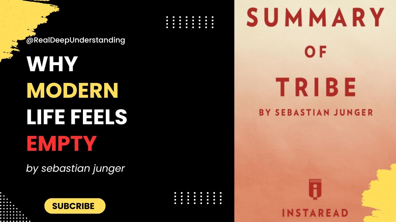 Tribe by Sebastian Junger &ndash; Why We&rsquo;re Lonely in a Connected World | Book Explained