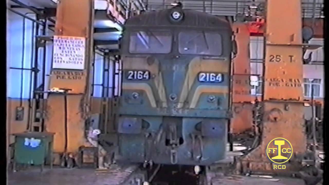 Depositos y talleres. 7ª Parte. Renfe en los años 80.