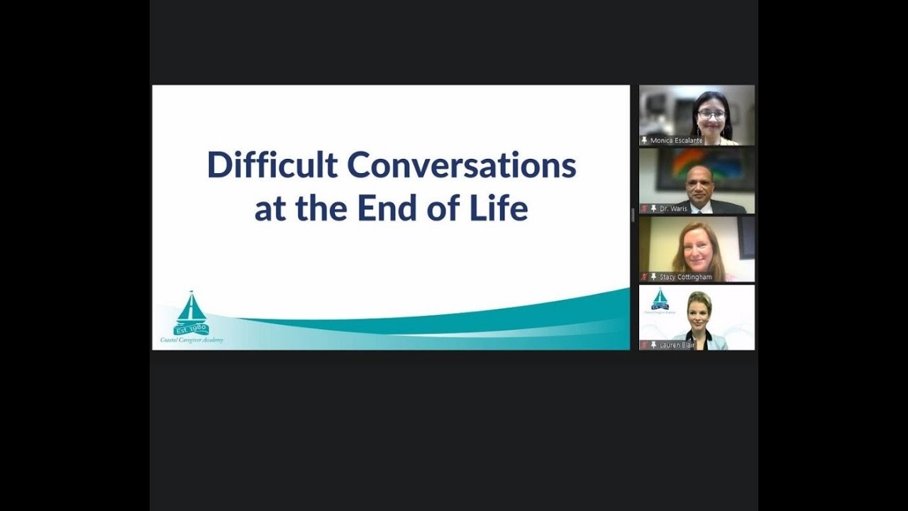 Difficult Conversations at the End-of-Life