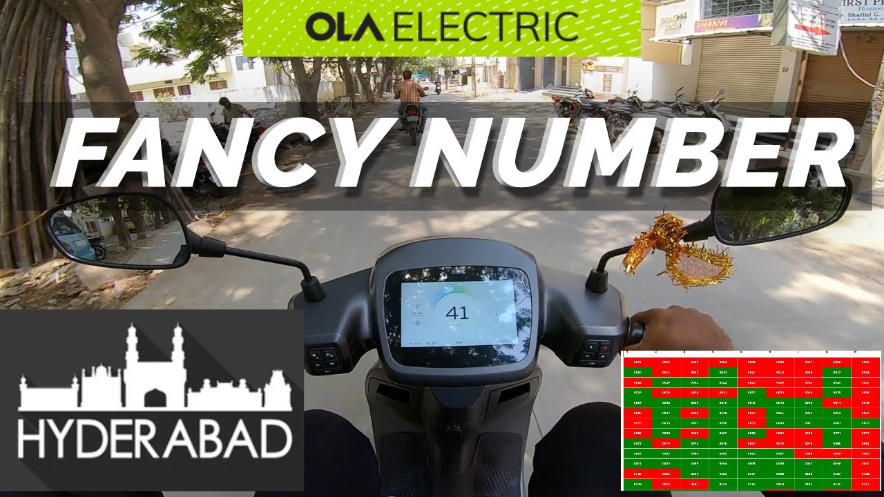 How to buy a fancy number | TS - Telangana | OlaS1Pro