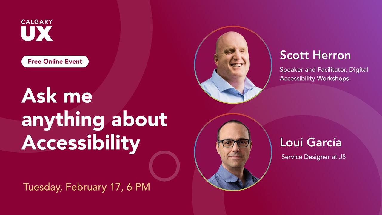 Ask me anything about Accessibility