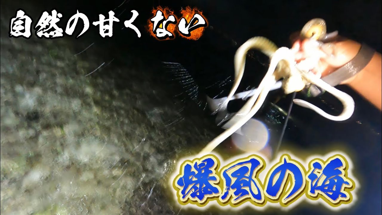 【沖縄イザリ】自然の厳しさを知った日。爆風の海で4時間歩いた結果…【沖縄タコ漁り】