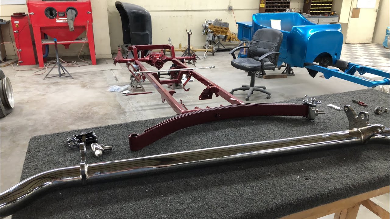 Installing a Front Axle on a ‘23 T Bucket