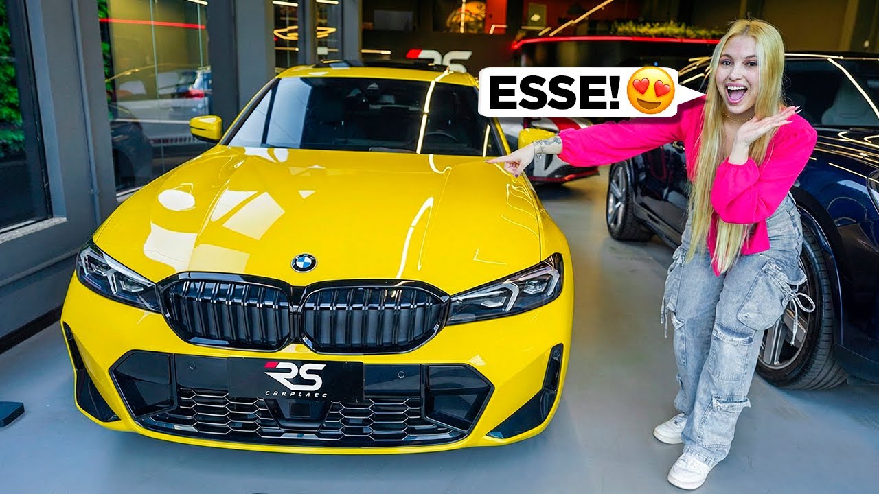 O CARRO QUE ELA APONTAR EU VOU COMPRAR !