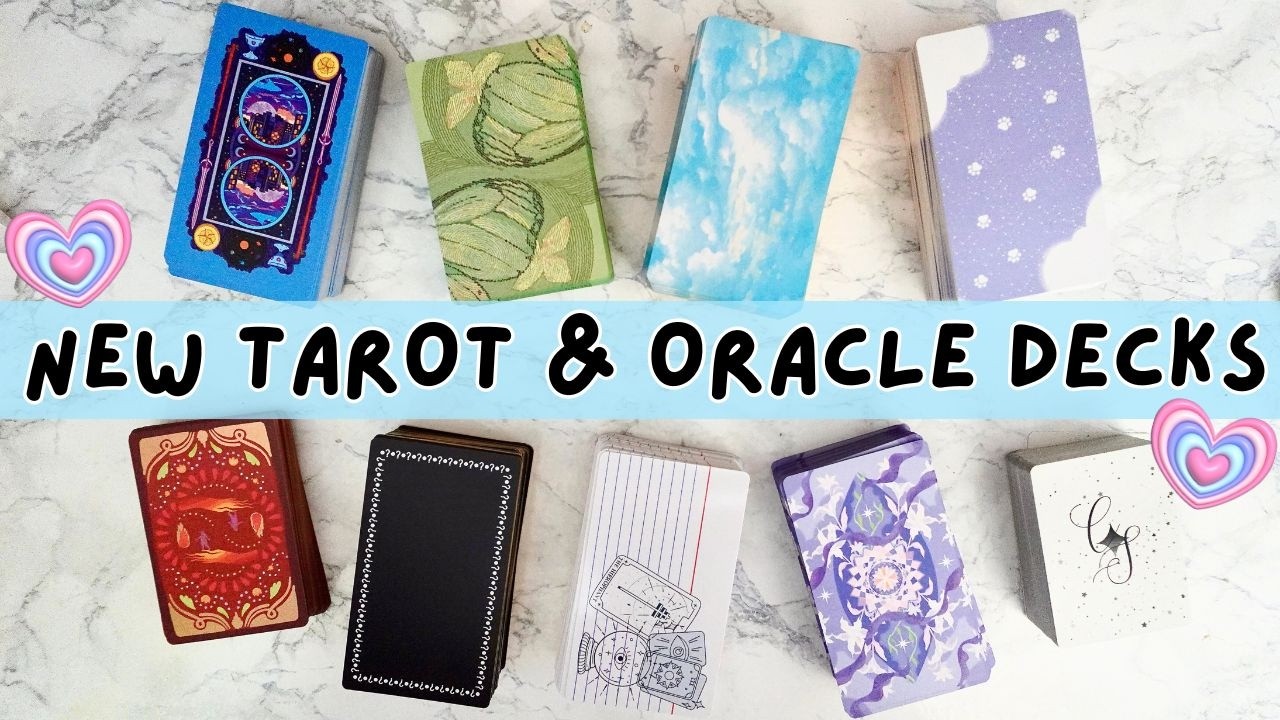 A Yummy Tarot Haul To Escape This Dumpster Fire 🔥🗑️New Decks!