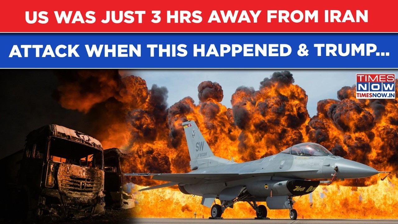 US Forces Were Just 3 Hours Away From Iran Attack When This Happened And Trump Called Off Strikes