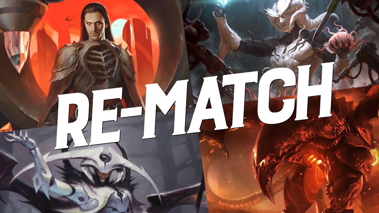 RE-MATCH! Yawgmoth, Volrath, Urabrask, Atraxa | Commander Gameplay